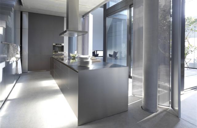 bulthaup b3 - monoblock in Edelstahl bulthaup b3 - monoblock in Edelstahl